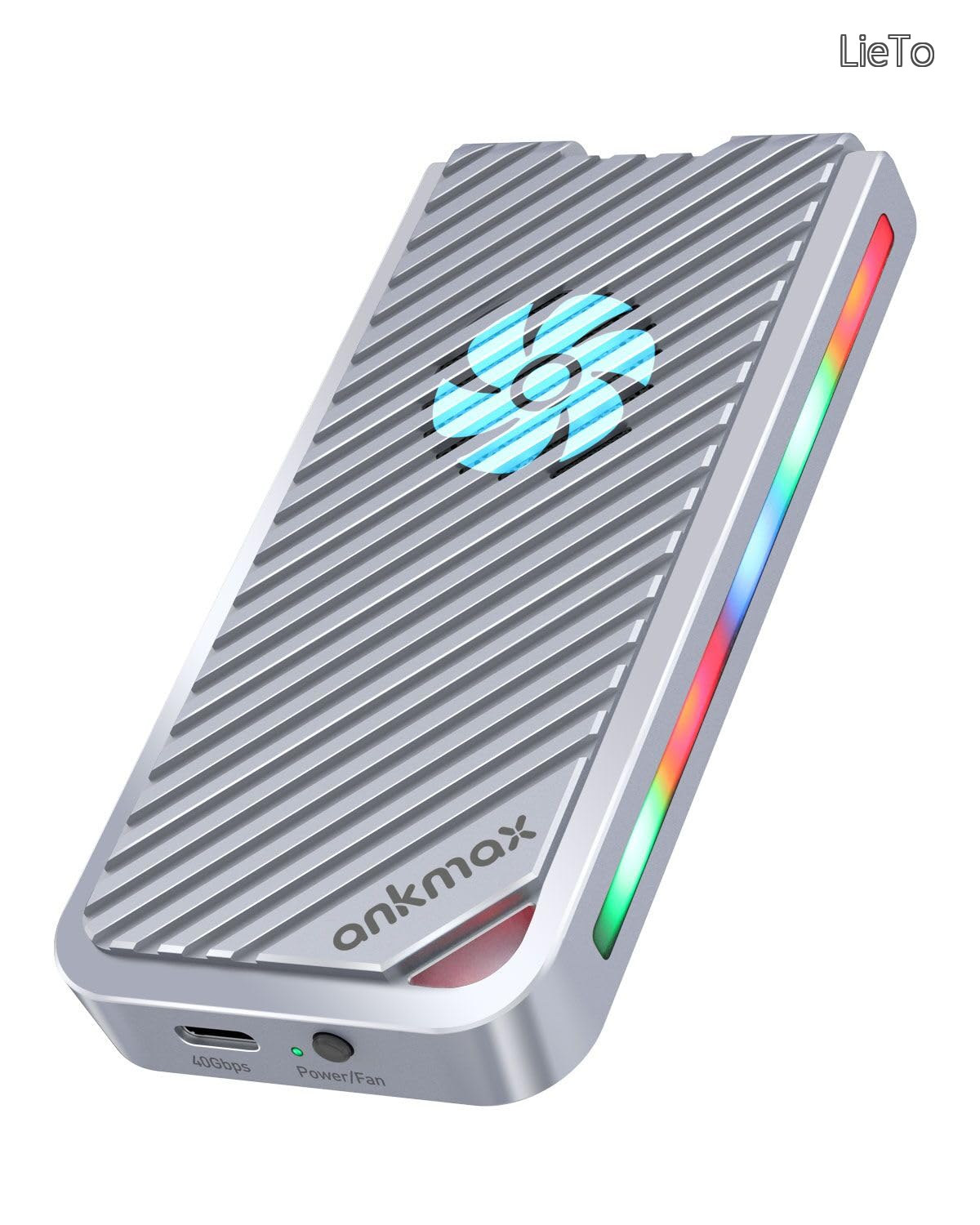 【貨物輸送無料】UC4M3 USB4入れものNVMe M.2 SSD用高放熱40Gbps to NVMe PCI-e M-Key(B+M Key)2280 超弾丸道路 Thunderbolt 4/3 USB4.0/3.1/3.0取り替えっこ性あり 携帯型 SSD外後ばらい入れもの 手道具不必要の軽銀製外の方エンクロージャー（8結核症まで受け支える）