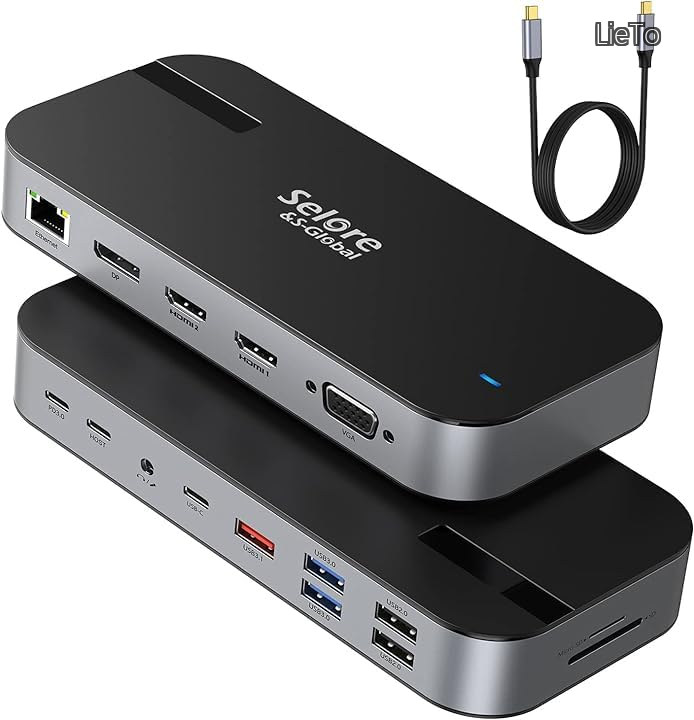 【貨物輸送無料】C 縛ステイション type c Dock 【16 インチ 1】 3画面流行り物 トリプル見せびらかす相応う 87W最終生産物 デュアル 4K HDMI最終生産物界面 (16インチ1)…