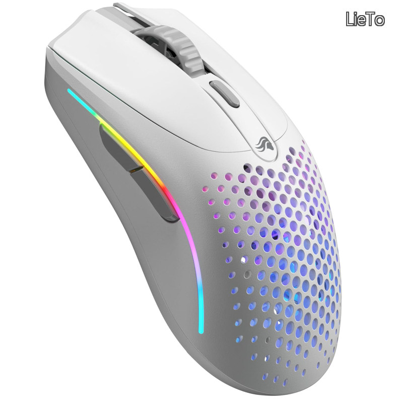【貨物輸送無料】Model O 2 Mini Wireless Matte White 有線・無線電話相応う ゲーミングマウス GLO-MS-OMWV2-MW MS0743