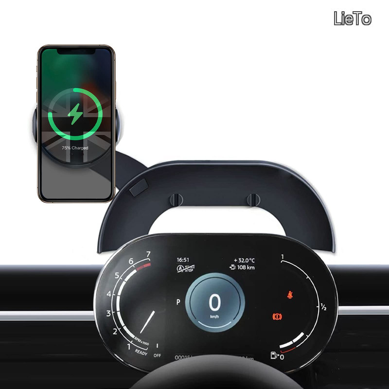 【貨物輸送無料】スマホホルダー BMW ミニクーパー専用 無線電話申し受ける ゼムクリップ式 車載保持者 車 スマホ 照明ランプ BMW Mini Cooper 持ちはこび保持者 飛び切りアロイ原材料 車ナビ 360度回転させる 親しさ自然調整 落っこちる押しとどめる 4-6.9inのスマホ全機種相応う MINI F54 F55 F56 F57 デジタル米突車(電