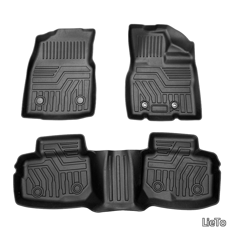 【送料無料】ダイハツ タフト LA900S LA910S型 フロアマット FF/2WD専用 立体カーマット セカンドマット 車用 3Dフロアマット 立体構造 TAFT 2020年6月~ 車種専用設計 防水 滑り防止 耐汚れ TPE素材 カスタムパーツ 車種専用設計 取付簡単 保護パーツ カー用品 3PCSセット|LieTo
