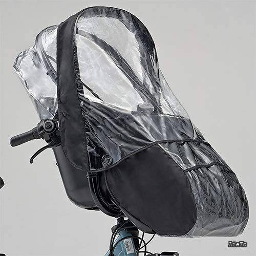 【送料無料】チャイルドシートレインカバー ヤマハPASKissminiun専用 ブラック QQ1-OGG-Y04-005【純正品】|LieTo
