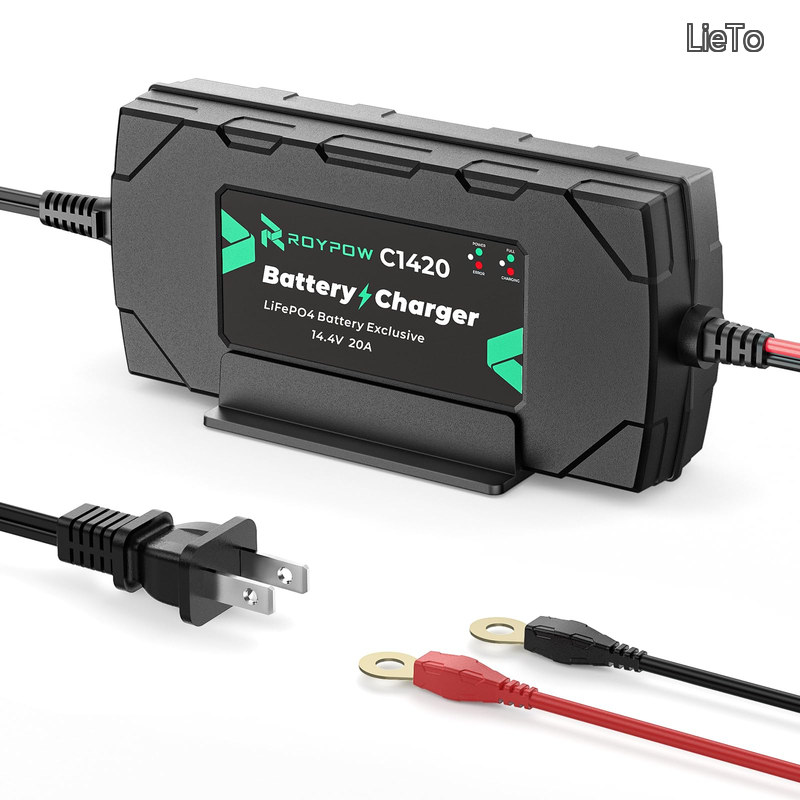 【送料無料】14.6V 20A｜0Vバッテリー活性化・LEDインジケーター搭載・多重保護機能・軽量設計 インバーター｜LieTo
