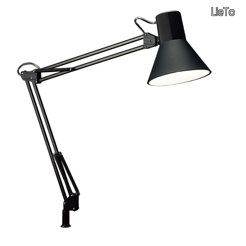 【送料無料】Shomei) Z-LIGHT LEDデスクライト 合金鋼 ブラック E26LED電球 昼白色 Z-108NB｜LieTo