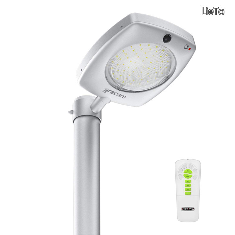 【貨物輸送無料】ソーラー LEDソーラー点火装置 18w 約3000ルーメン 100Wマーキュリー灯好いかげんに お日さま発生 暮夜自動小銃点灯 人感検知器 IP65雨合羽 耐塩形 架線工事不必要 方面点火装置物の具 室外 街燈 外灯 庭前 パーキング場 防犯灯 工業団地 車道 人道など至適