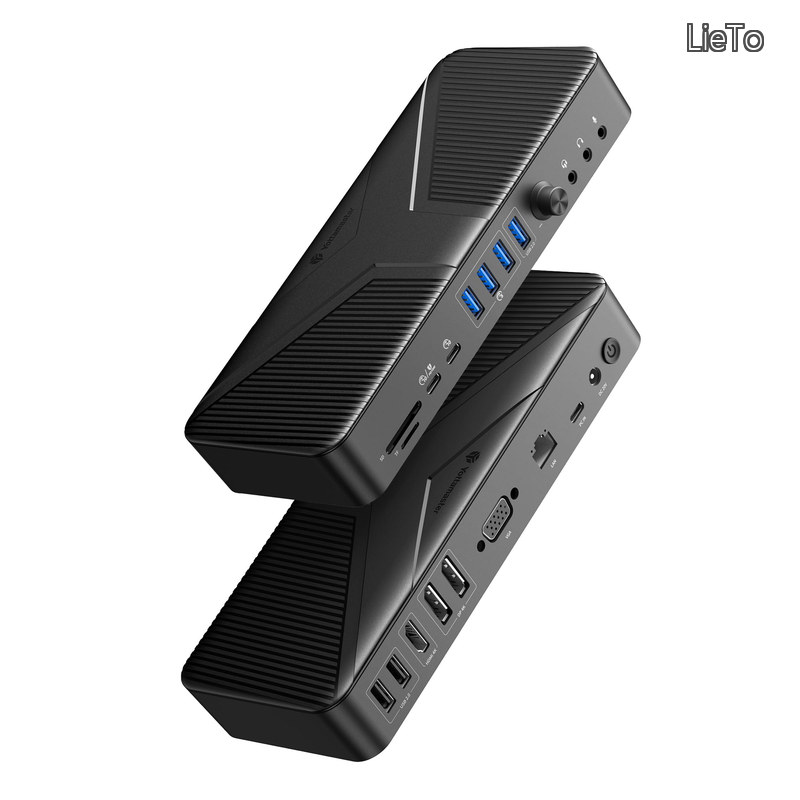 【貨物輸送無料】USB C 縛ステイション 20 インチ 1 Type C Dock 4画面最終生産物 4K HDMI/DP/VGA最終生産物 10Gbps USB3.2 GEN2 PD60W\u002618W申し受ける界面/RJ45/3.5粍 オーディオ+マイクロホン+ 2-インチ-1/USB-A/USB-C/SD\u0026TF歌留多拡張スロット積み上げる 一回りとっ始めなど相応う