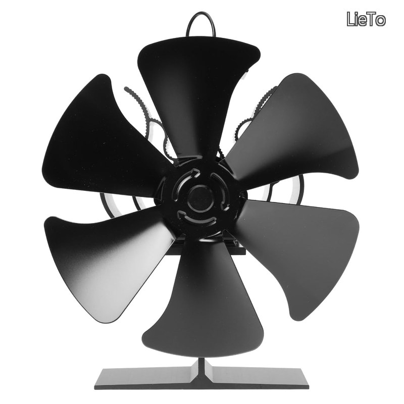 【貨物輸送無料】煖炉 扇風機 エコストーブファン 熱駆動動力 ペレットストーブ 薪暖房器 焼却装置 気違い 防寒打つ手 暖房装置能率 省エネ 静音 温風 冬 軽銀 黒いこと