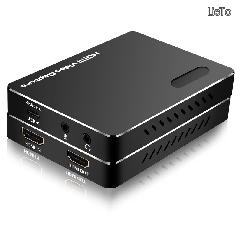【送料無料】Hdmi キャプチャカード USB 3.1、4K60 HDMI2.0 ビデオキャプチャカード VRR HDR、2K144FPS 1080P240FPS、MJPEG/YUY2/NV12/I420/XRGB/P010、超低レイテンシーHDMIからUSB-C、ストリーミング用キャプチャカード｜LieTo