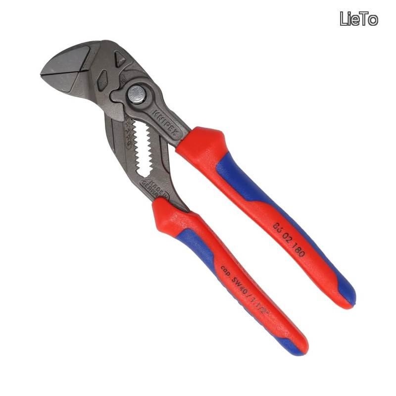 【貨物輸送無料】KNIPEX 8602-180SB ペンチ鍵 コンフォートハンドル 8602-180SB