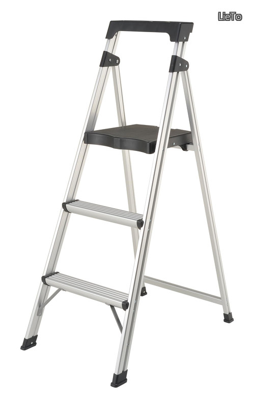 【送料無料】(ピカ) ピカコーポレイション 踏み台 AS-3T 軽量アルミ製 天板高さ86cm 滑り止め付き 折りたたみ式 3段 耐荷重100kg 室内 屋外兼用 作業台｜LieToショルダーバッグ・メッセンジャーバッグ