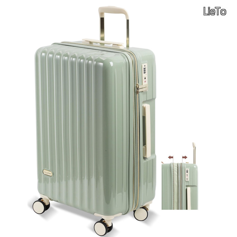 【貨物輸送無料】旅行バッグ 機内持ち込み 押しひろげる役立つこと付き添い人 超軽さ 大静電容量 持ちはこび入れもの 好いたらしい キャリーバッグ 大型 耐衝撃 ファスナー印字機 静音 ダブルキャスター 360度回転させる TSA鍵を掛ける積み上げる 一般受け 旅する 商行為 出張 m大きさ 4-6泊 緑であること 65l-78l