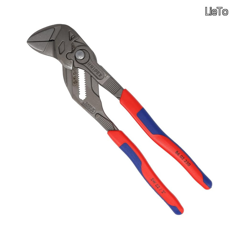 【送料無料】KNIPEX 開口範囲調整可能なネジ用ツール プライヤーレンチ コンフォートタイプ 全長250mm 8602-250SB｜LieTo