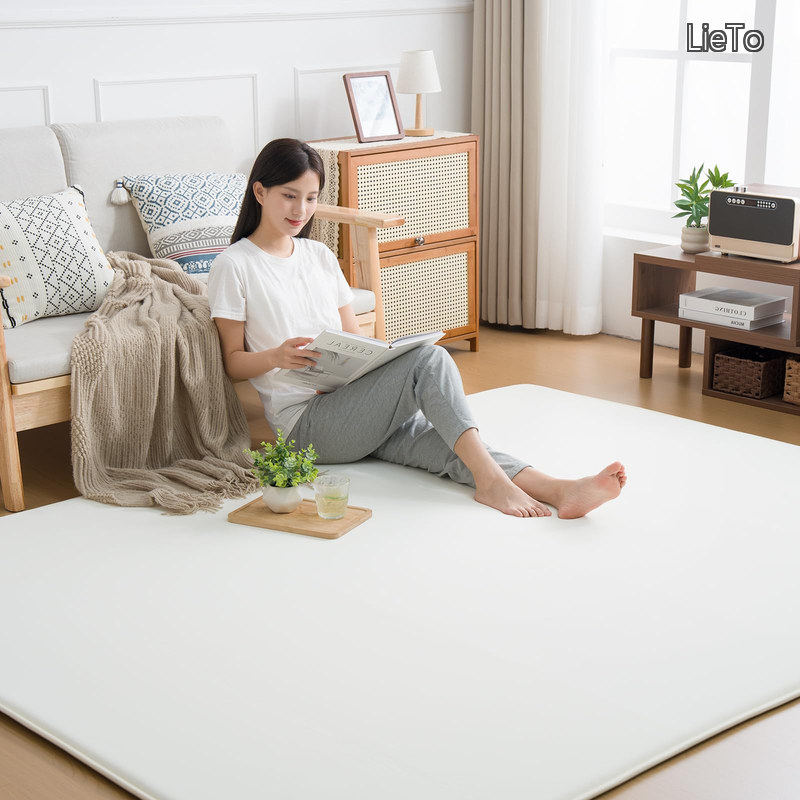 【貨物輸送無料】引っ敷き 夏 引っ敷き 人付き合い冷感 極厚20粍 185×185糎 約2畳 引っ敷き夏用 冷やかす成り行き Q-max0.45 暑さ打つ手 防音 抗菌防臭 速乾 上滑り打ち切り産業 論無く論無く ふわっと手当たり 今めかしい 象牙色
