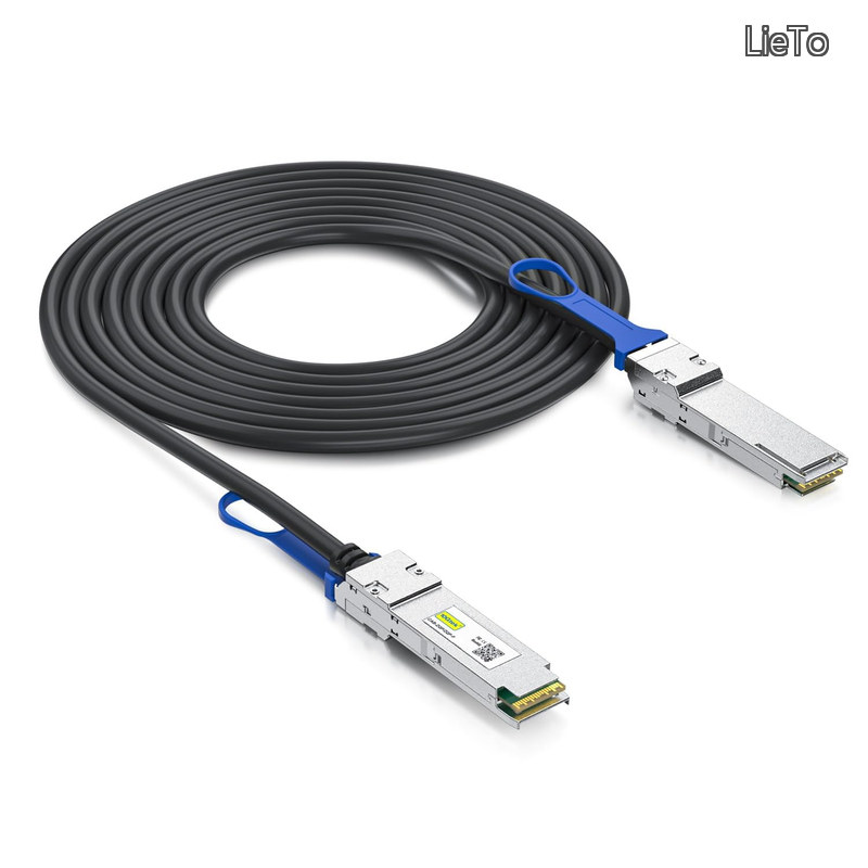 【貨物輸送無料】100G QSFP28 DAC Cable 100GBASE-CR4 QSFP28 to QSFP28 不活溌 身をもって繋ぎ合わせる銅線 Twinax有線テレビ Cisco QSFP-100G-CU3M取り替えっこ 3m