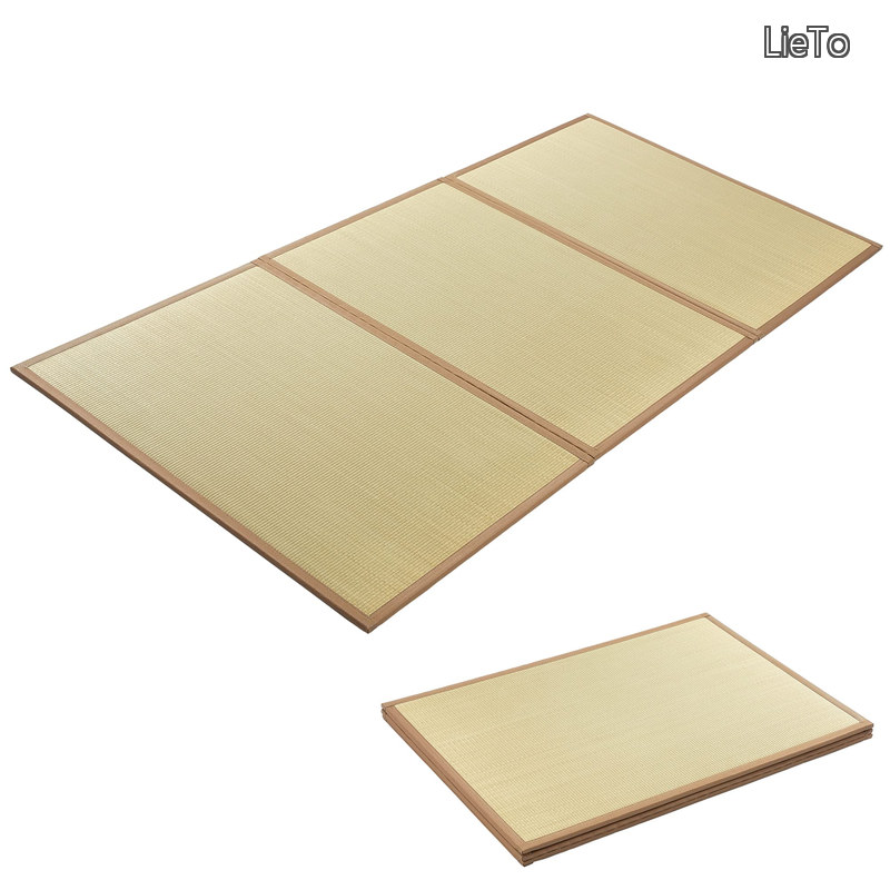 【貨物輸送無料】マットレス 社会的単位畳 畳マットレス シングル 100x210糎 折りたたみ 三つ折り 厚め 座布団 裏貼り 上滑り打ちきり付き添い人 無染土い草 和室 和風 今めかしい