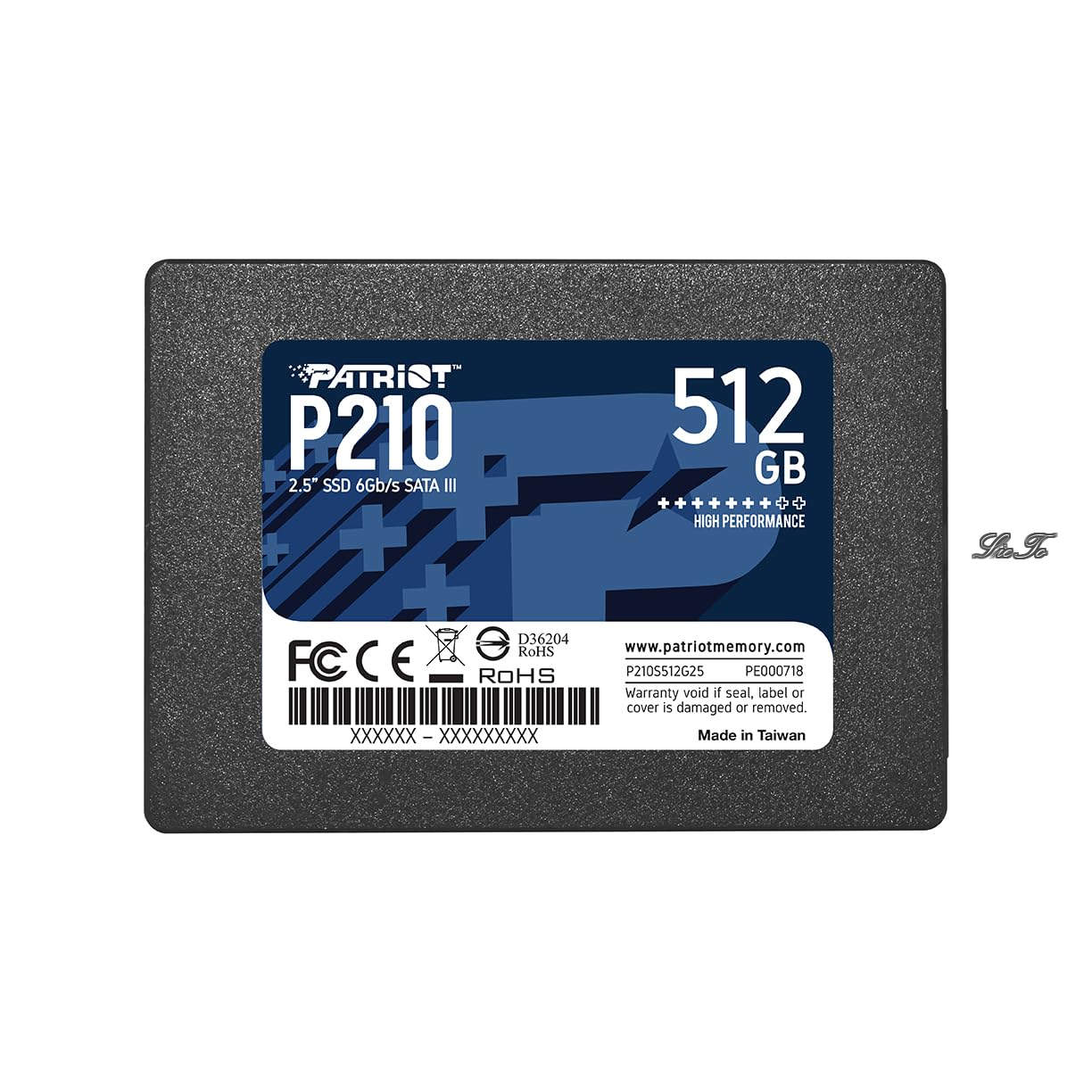 【送料無料】Memory P210 512GB SATA3 内蔵型SSD 6Gb/s 2.5インチ 7mm P210S512G25|LieTo