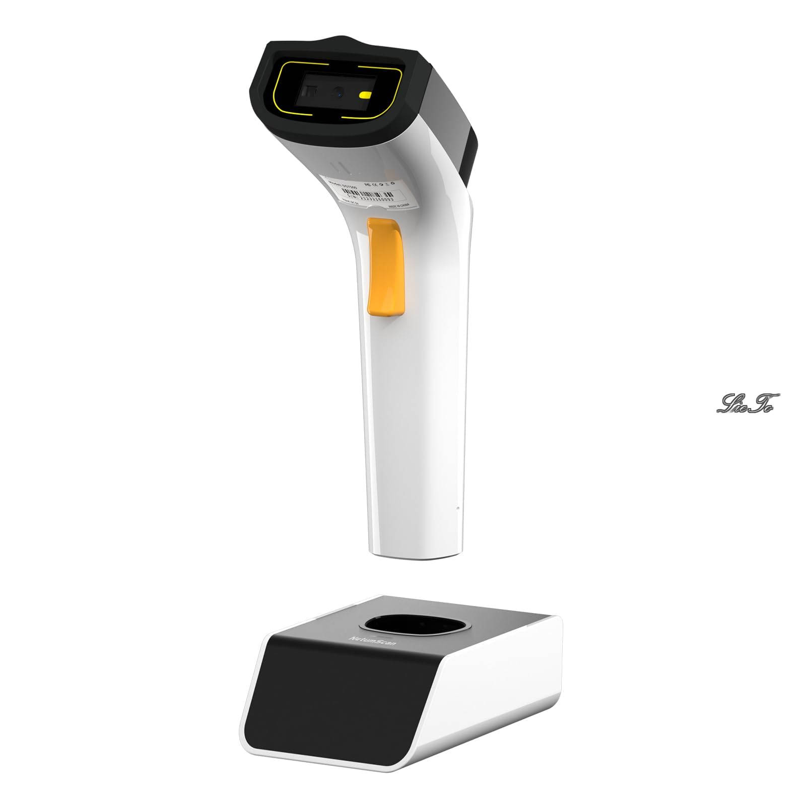 【送料無料】Wi-Fi QRバーコードスキャナー、Bluetooth自動1D 2Dバーコードスキャナーは、在庫、POS、コンピューター、タブレット、iPhone、iPad、Android用のTCP/UDPネットワークプロトコルをサポートします｜LieTo