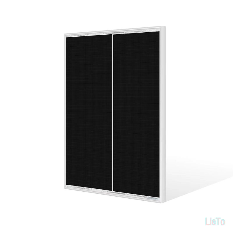 【送料無料】50W 太陽光パネル【12V系・軽量・コンパクトサイズ: 570X445X30mm /質量: 2.8kg】バイパスダイオード内蔵 MC4付き 単結晶PERC太陽電池の Off-gridシリーズ・次世代型 ソーラーパネル バスバーレス仕様・船舶・小型発電に最適 GWソーラー（型番: GW-050C)｜LieTo