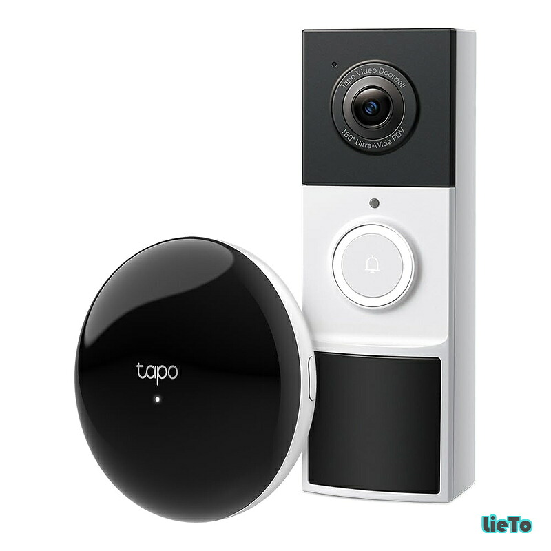 【貨物輸送無料】Tapo かっこ良い遠隔操作+ビデオドアベル 仕掛ける【Tapo H110 + D210】無線電話 インターコム 写真機付き添い人 2K 3MP 300万絵素 双方向電話を掛ける 工事不必要 重要人物・愛玩動物・鉄道車両さぐり当てる IP65耐候性 夜分色つや映画化【Amazon.co.jp押さえる】