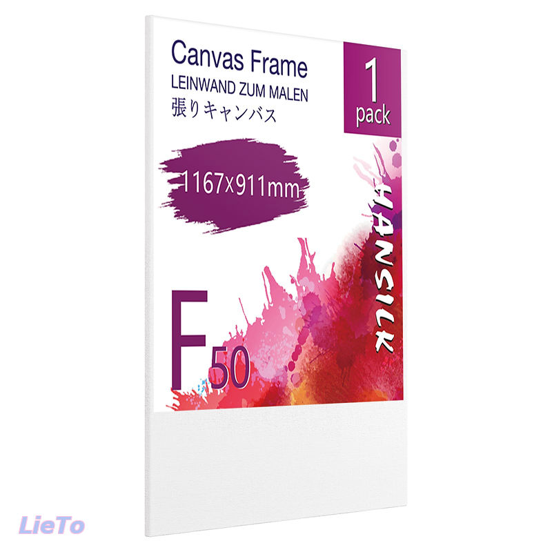 【送料無料】キャンバス 張りキャンバス F50 1167mmx911mm 1枚 キャンバス絵 パネルボード 画材 中目 化繊綿 美術装飾 ギャラリー用 油彩・アクリル兼用｜LieTo 8,153円