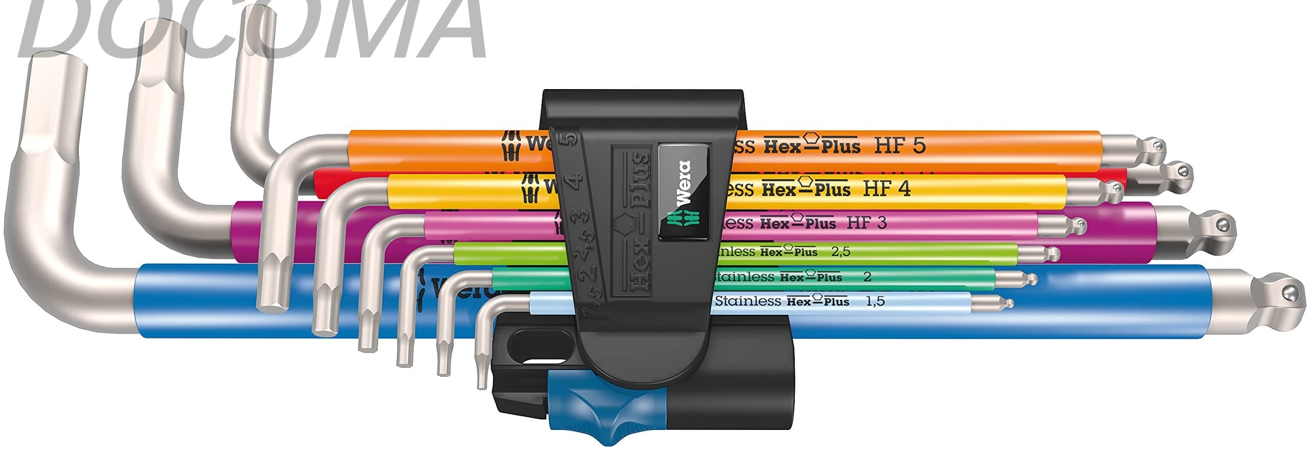 【送料無料】05022699001 | 3950/9 Hex-Plus マルチカラーHFステンレス1 Lキーセット、ミリサイズ、ステンレス、保持機能 9点|LieTo