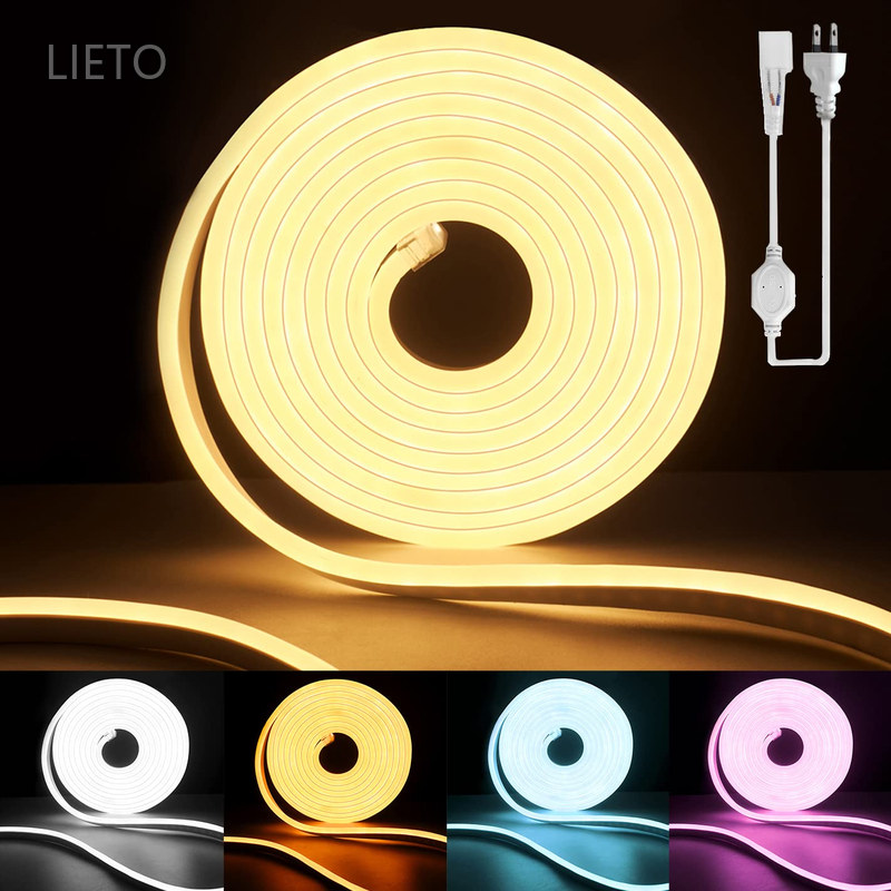 【貨物輸送無料】100V -新経過 EL螢光熱電子管管 LED磁気テープともし火 120SMD/M 雨合羽導線不必要 プラグアンドプレイ 切りおとす能力のある  クリスマスかざり付ける ネオンサイン晴れ晴れしい 持ちこたえる 格好のいい 間接的な行動 かざり付けるともし火 ネ棚下ともし火 led磁気テープともし火(6000K-昼光色-15米突+繋ぎ+部分品)