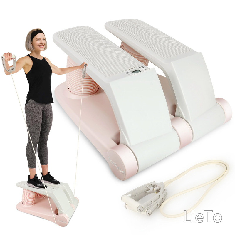 【送料無料】健康ステッパー 健康器具 人気ランキング 省スペース 自宅で有酸素運動 踏み台運動 エクササイズマシン ダイエット器具 有酸素運 負荷調節可能|LieTo