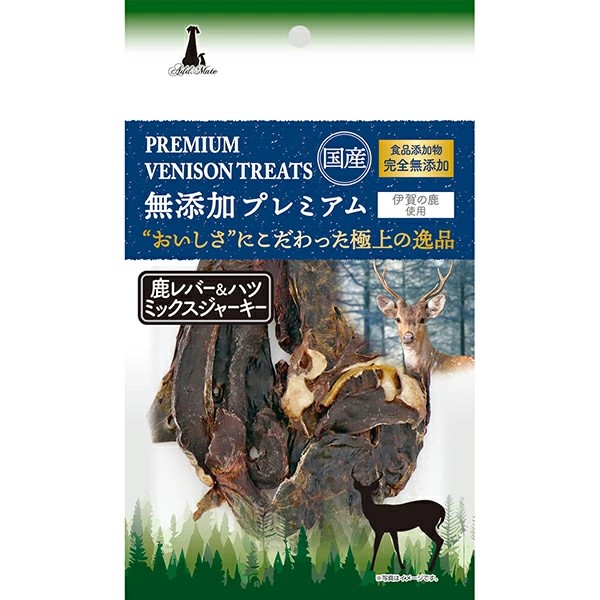 【10個仕掛ける】ペティオ アドメイト無足し加える割り増し金鹿生き肝＆ハツミックスジャーキー30g