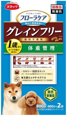 【12個セット】スマック フローラケアDOG体重管理800g