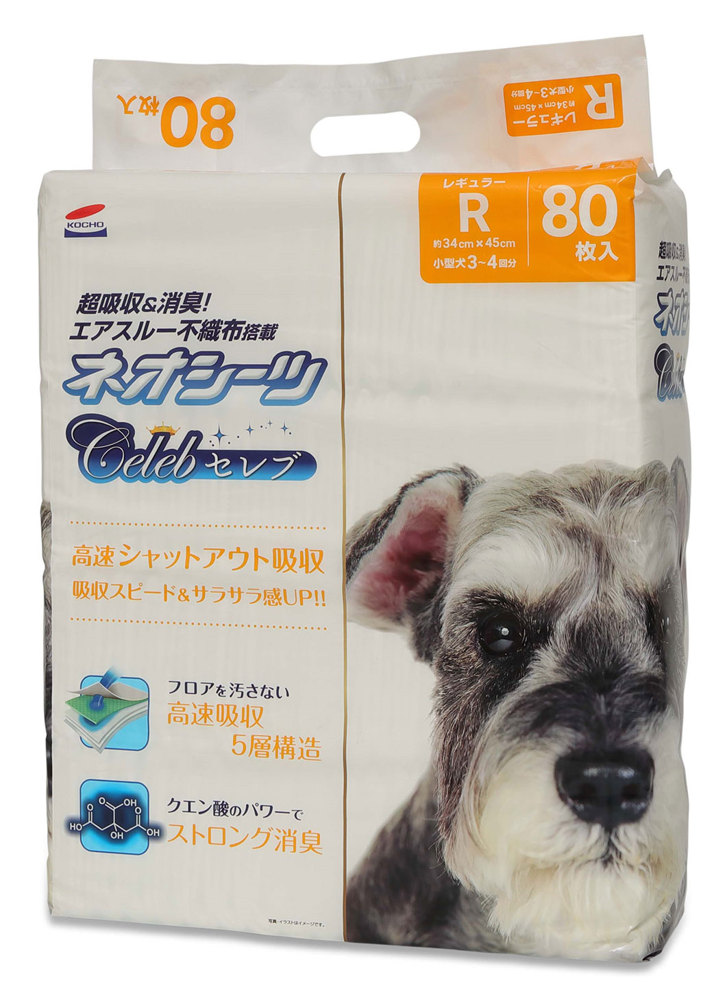 【4個セット】コーチョー ネオルーライフ ネオシーツセレブ レギュラー 80枚