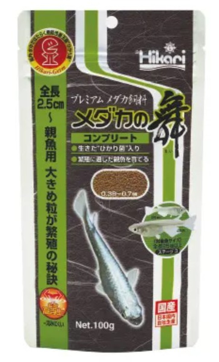 【10個仕掛ける】 キョーリン ひかりメダカの舞 完備した 100g