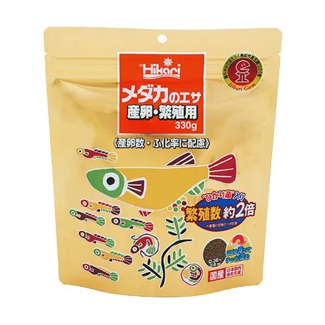 【30個仕掛ける】 キョーリン ひかりメダカのエサ 産卵殖える用330g