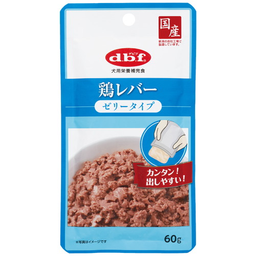 【96個セット】 デビフペット d.b.f 鶏レバー ゼリータイプ 60g