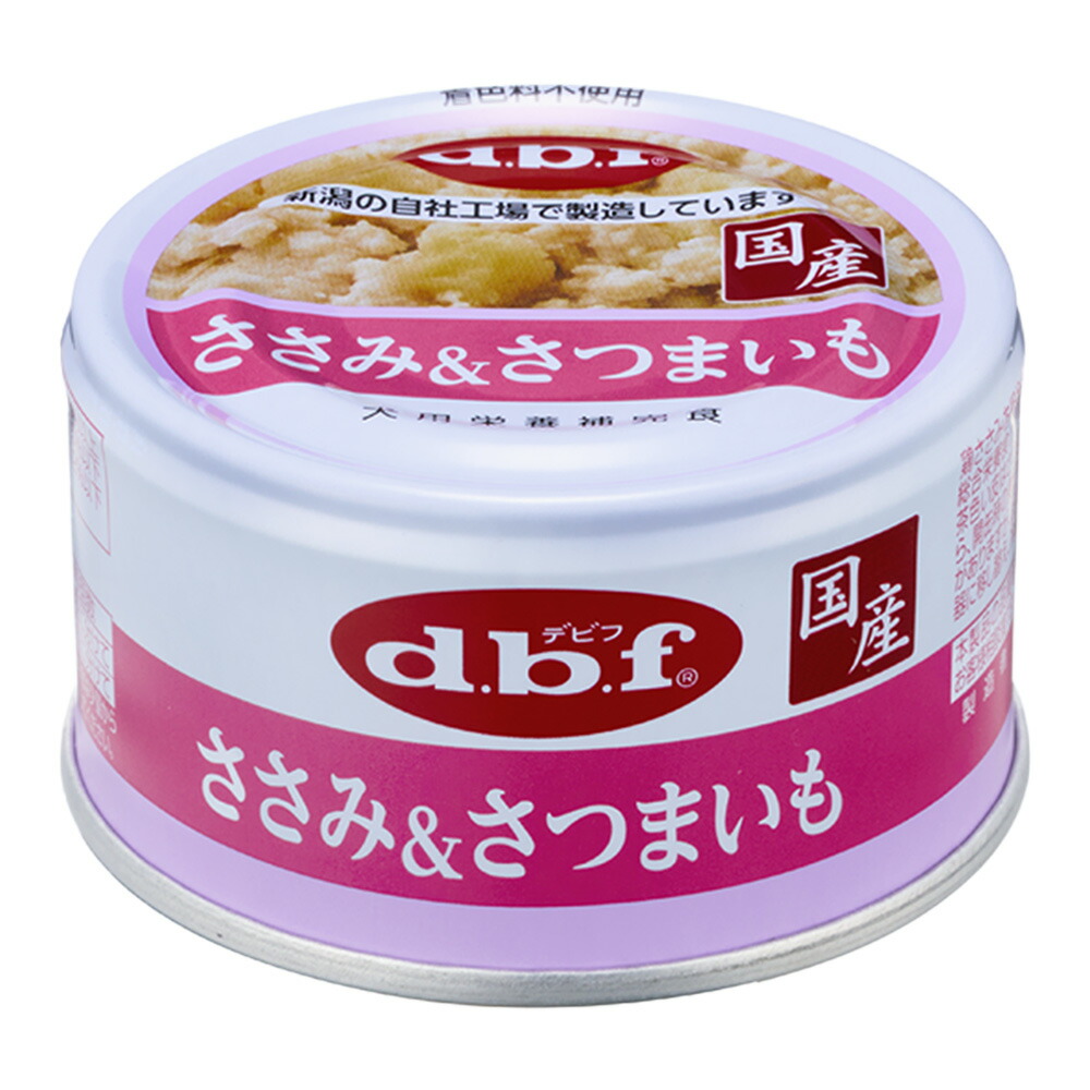 【36個セット】 デビフペット d.b.f ささみ＆さつまいも 85g