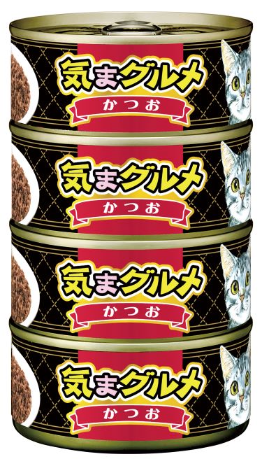 【12個セット】 アイシア 気まグルメ4P かつお 620g