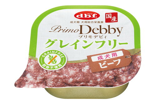 【４８個仕掛ける】プリモデビィ グレインフリー 成犬用 牛肉 95g