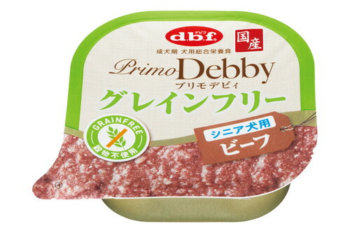 【４８個仕掛ける】プリモデビィ グレインフリー 年がしら犬用 牛肉 95g