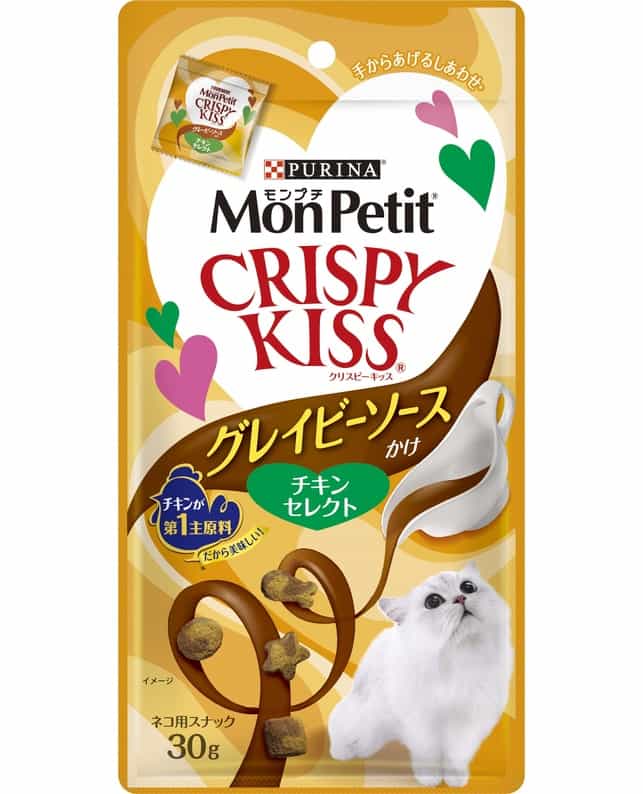 【30個セット】ネスレ日本 モンプチクリスピーキッスグレイビーソースかけチキンセレクト30g