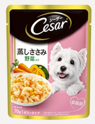 【80個仕掛ける】 マースジャパンリミテッド シーザーごろっと蒸しささみ 塗り付ける草片入り口・入口 70g