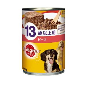 【24個仕掛ける】マースジャパンリミテッド ペディグリー13歳以上用牛肉400g