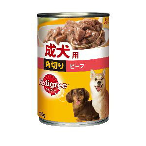 【24個仕掛ける】マースジャパンリミテッド ペディグリー成犬用角切り牛肉400g