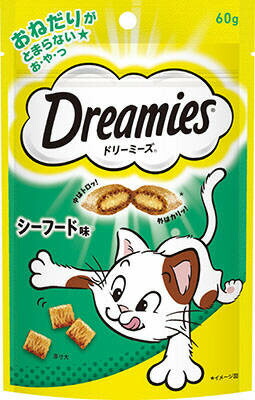 【72個セット】マースジャパンリミテッド ドリーミーズシーフード味60g