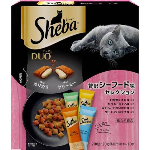 【12個セット】マースジャパンリミテッド シーバデュオ贅沢シーフード味セレクション200g 4,766円