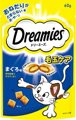 【72個セット】ドリーミーズ毛玉ケアまぐろ味60g
