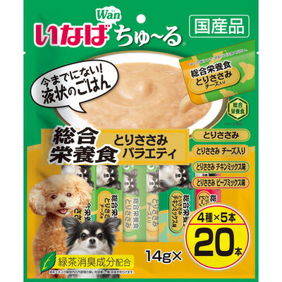 【8個仕掛ける】いなば愛玩動物ボンネット  いなばちゅ～る組み入れる栄養物食とりささみ多種多様さ14g×20本