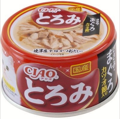 【48個セット】いなばペットフード CIAOとろみささみ・まぐろカツオ節入り80g