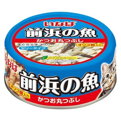 【48個セット】いなばペットフード 前浜の魚かつお丸つぶし115g