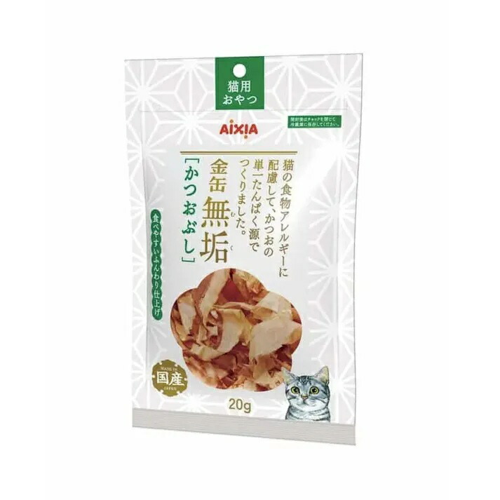 【60個仕掛ける】 アイシア 金缶純乎たるかつおぶし20g