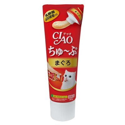 【24個セット】いなばペットフード CIAOちゅ~ぶまぐろ80g