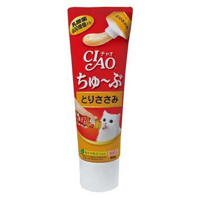 【48個セット】いなばペットフード CIAOちゅ～ぶとりささみ80g｜スペシャルスペース　ペット館